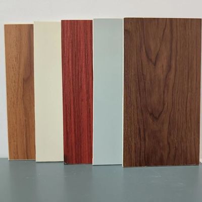 Moderno stile di progettazione di pareti esterne facciata rivestimento con pavimento in cellulosa ignifuge
