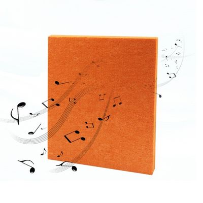 Pannello di assorbimento del suono in fibra di poliestere da 12 mm Pannello acustico per hotel Stile di design moderno
