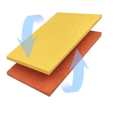 Moderno Hotel Design 12mm 24mm Polyester Fibre Sound Proof Pannelli per l'assorbimento del suono