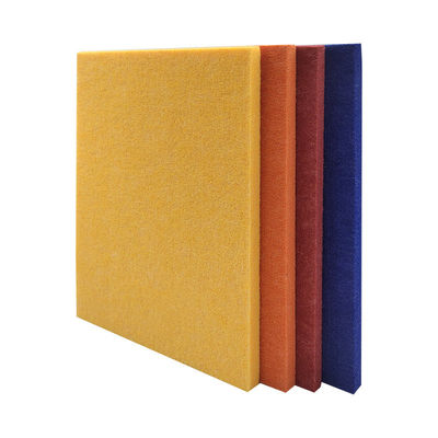 Moderno Hotel Design 12mm 24mm Polyester Fibre Sound Proof Pannelli per l'assorbimento del suono