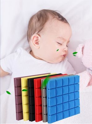 Altri pannelli sonori in schiuma acustica a forma standard con nastro autoadesivo 5 funghi 50*50*5cm Spugna isolante acustica
