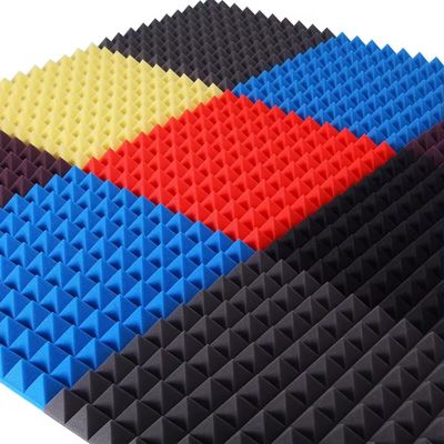 Pannello acustico in fibra di poliestere insonorizzato bianco e nero per l'assorbimento del suono in ufficio