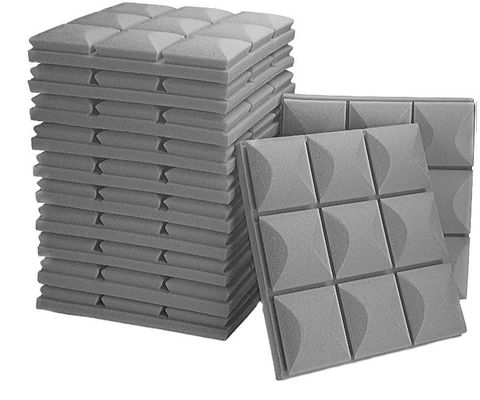 14-60 kg/m3 Diminuzione del rumore per densità pannello di schiuma acustica per isolamento acustico delle sale riunioni