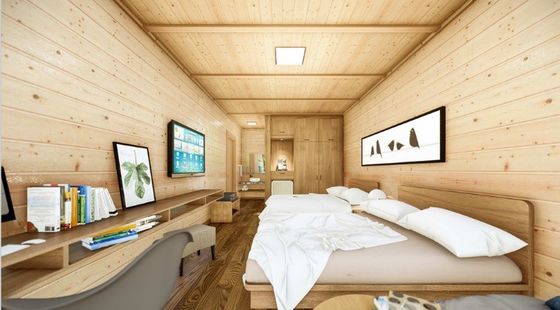 Materiale principale Pino Comodo Interno Esterno Attività commerciale Casa container
