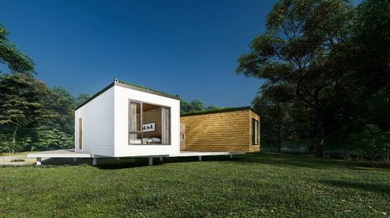 Materiale principale Pino Comodo Interno Esterno Attività commerciale Casa container