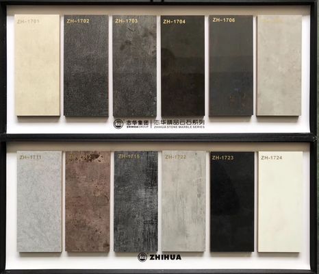 Stile di design moderno resistenza all'ossidazione alta durezza pelle opaca per interni
