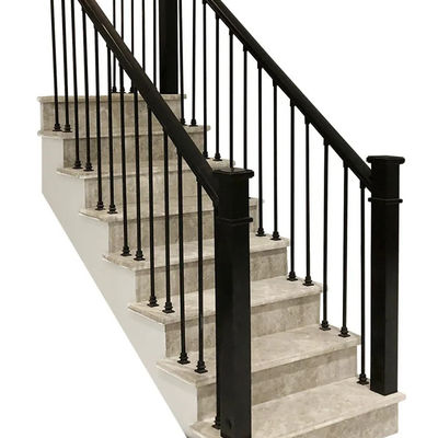 Balustrade di filo galleggiante di design moderno per muro montato in acciaio