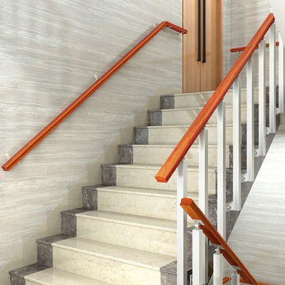 Balustrade di filo galleggiante di design moderno per muro montato in acciaio