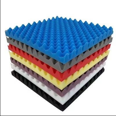 PVC ignifugo assorbente del suono cotone uovo cotone isolante elettrico ondulato cotone