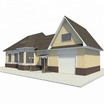 Contenitore piatto prefabbricato amplibile Villa moderna con design contemporaneo