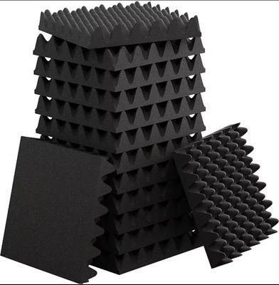Materiale di isolamento acustico da superproduzione schiuma PU con densità da 14-60 kg/m3 in nero