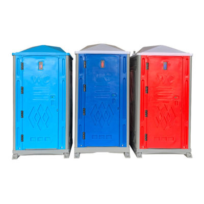 Portatile sito di costruzione all'aperto WC Acciaio Vip Cabina mobile per il campeggio lusso