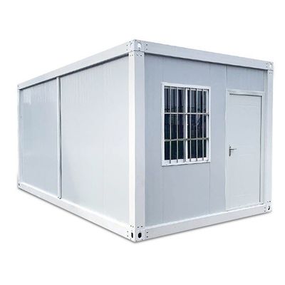 Struttura in acciaio Casa in container a pacchetto piatto Spazio abitativo conveniente e conveniente