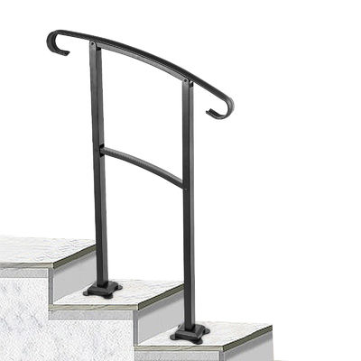 Popular Indoor Steel Stair Fence Handle for Modern Apartment Balcony Balustrade
