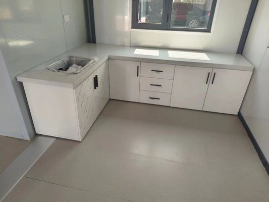 Case pieghevoli Moderno Acciaio Container a confezione piatta per la vita portatile