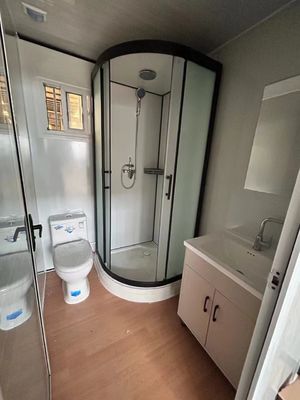 Case pieghevoli Moderno Acciaio Container a confezione piatta per la vita portatile