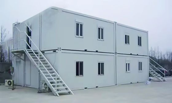 Design in acciaio stile camera da letto contemporanea Prefabbricato Modulare Container House Appartamento