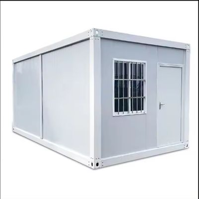 Casa di contenitori ripiegabile in acciaio per abitazioni di lusso e magazzino portatile