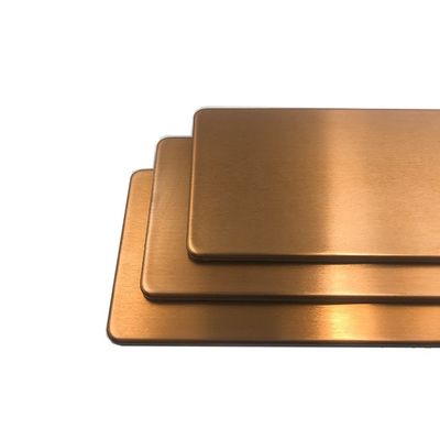 Superiore resistenza alla corrosione Tavola composita di rame-plastica per il design interno moderno