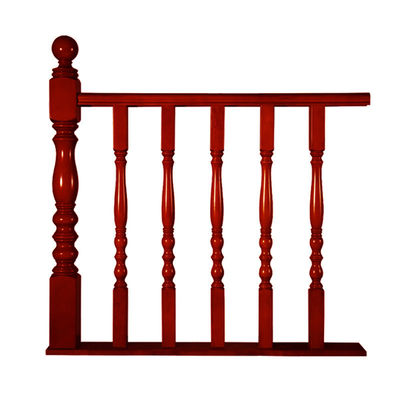 Moderno edificio per uffici di scalinata in legno decorativo ringhiera con baluster e mandrini