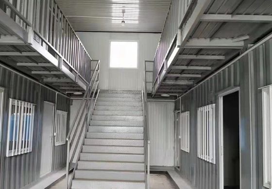 Casa di contenitori termoisolatori da 20 o 40 piedi con stile di design moderno di metà secolo