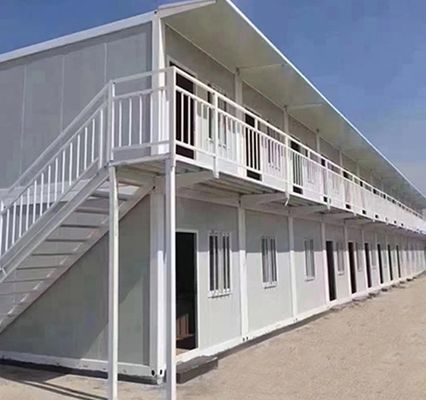 Casa di contatto prefabbricata con pavimento opzionale