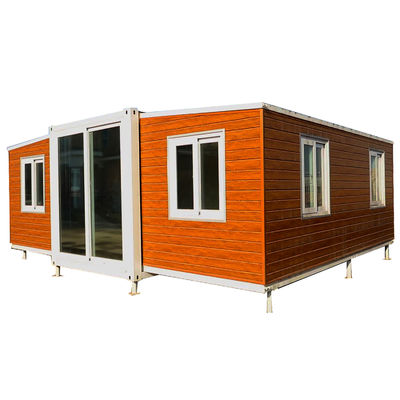 Struttura in acciaio staccabile facile pieghevole Mobile Villa prefabbricata casa espandibile 3 camere da letto con cucina