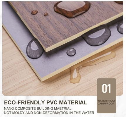 Stile di design ecologico Tavola decorativa in WPC con funzione impermeabile e impermeabile
