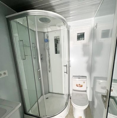 Contenitore pieghevole espandibile 20ft/40ft 2 camere da letto Villa prefabbricata con colore personalizzato