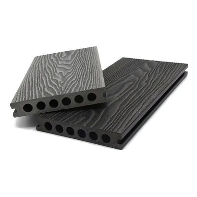 Piano di costruzione moderno con pavimento composito in legno e plastica per facili installazioni