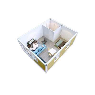 Progetto di casa in container espandibile per ospedali in acciaio di stile cinese