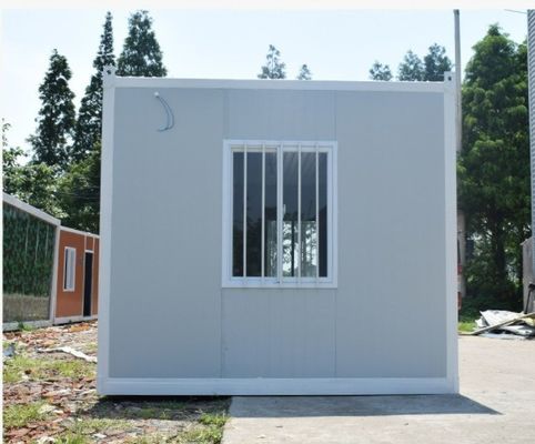 Unità pieghevoli Edificio di uffici portatili con case di contenitori piatte pieghevoli