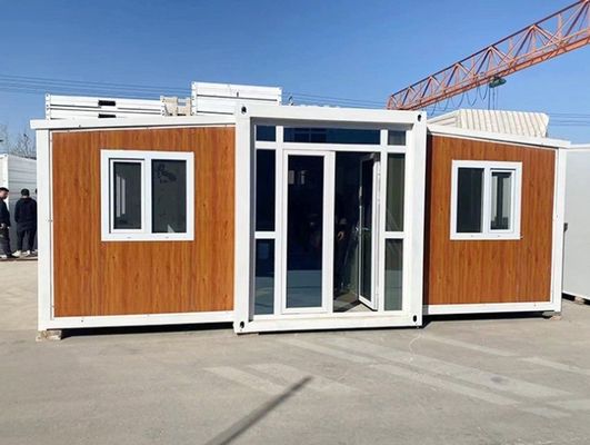 Installazione che consente di risparmiare tempo In acciaio, casa di contenitori pieghevole modulare in stile design cinese