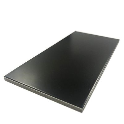 1220X2440MM Piastra di alluminio rivestita leggera per la protezione antincendio in finitura spazzolata