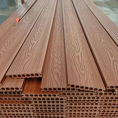150*25mm WPC Decking FIRST-CLASS Grade Hardwood Composite Flooring per terrazze esterne