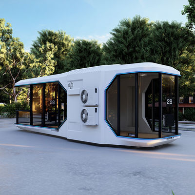 Alberghi di lusso prefabbricati in stile casolare Capsule moderno pieghevole Camping House Hotel