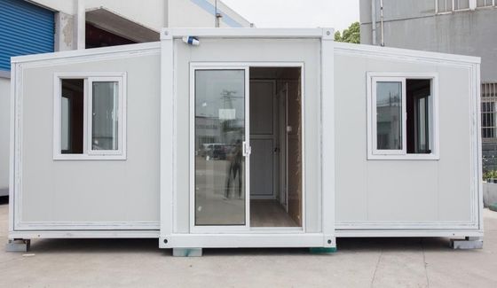 Protezione dell'ambiente Casa trasportabile moderna con struttura in acciaio leggero
