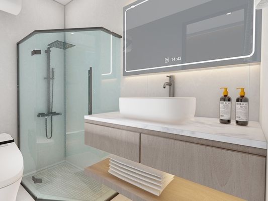 Protezione ambientale vantaggiosa Casa prefabbricata di lusso con cucina e bagno