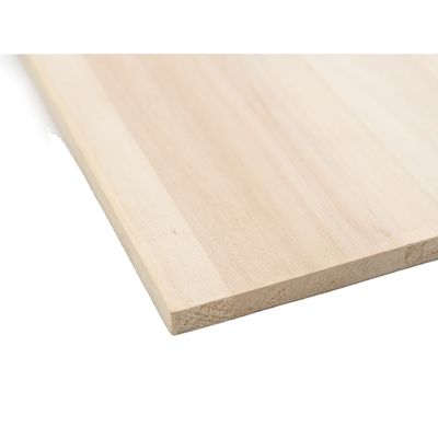 Tavole di legno massello Tavola con giunzione di paolownia per interni stile di design ecologico