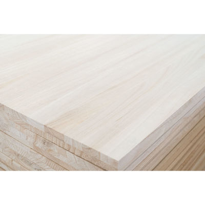 Tavole di legno massello Tavola con giunzione di paolownia per interni stile di design ecologico