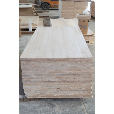 Tavole di legno massello Tavola con giunzione di paolownia per interni stile di design ecologico