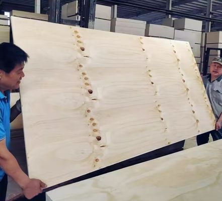 E1 18 mm 3/4 Legno compensato di pino a doppio lato per la decorazione del tetto e della parete esterna