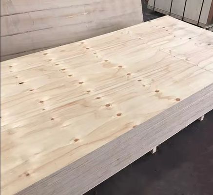 E1 18 mm 3/4 Legno compensato di pino a doppio lato per la decorazione del tetto e della parete esterna