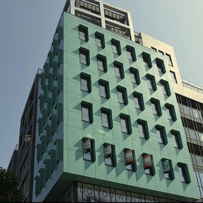 2/3/4/5/6 mm Spessore fogli di rivestimento per pareti esterne colorate per installazioni all'aperto