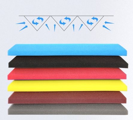Pannello di parete acustico a colori personalizzato per cinema di assorbimento del suono in schiuma per la sala da studio