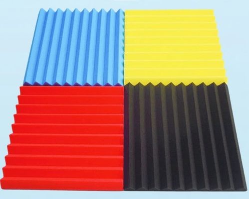 Pannello di parete acustico a colori personalizzato per cinema di assorbimento del suono in schiuma per la sala da studio