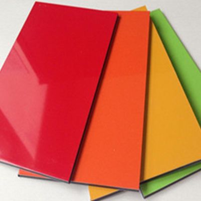 Rivestimenti per pareti a colori di alucobonda a prova di fuoco per facciate esterne e flessibili
