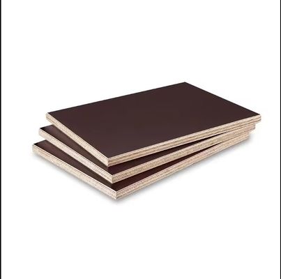 Decorazione a doppio lato Modern Veneer Board 12x18mm Marine Film Faced Plywood Panels