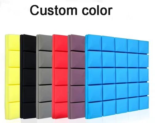Pannelli di schiuma acustica a colori personalizzati pannelli murari isolanti acustici per la decorazione domestica