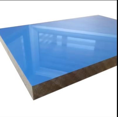 1220x2440 mm Legno compensato melammico non metallico bianco stratificato per mobili per appartamenti